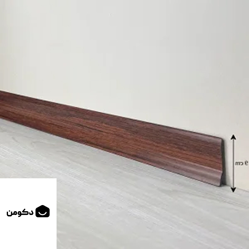 قرنیز پی وی سی گردویی